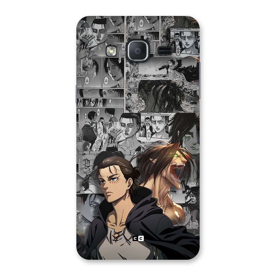 Eren Yeager Manga Back Case for Galaxy On7 Pro