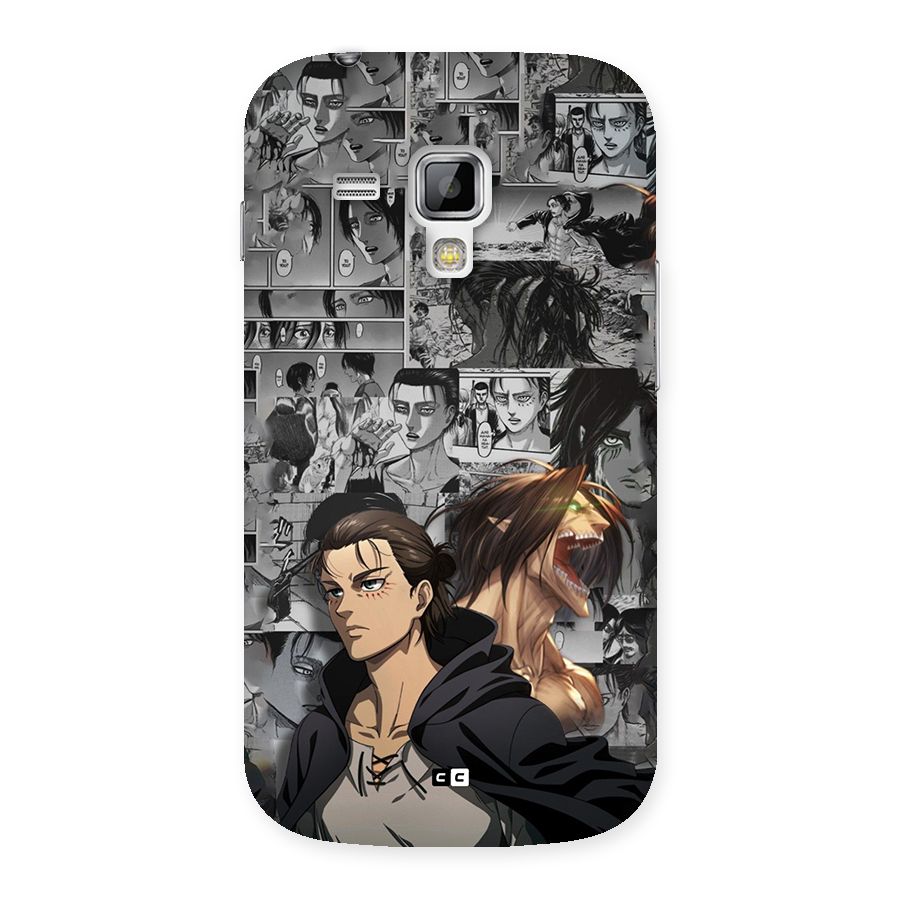 Eren Yeager Manga Back Case for Galaxy S Duos