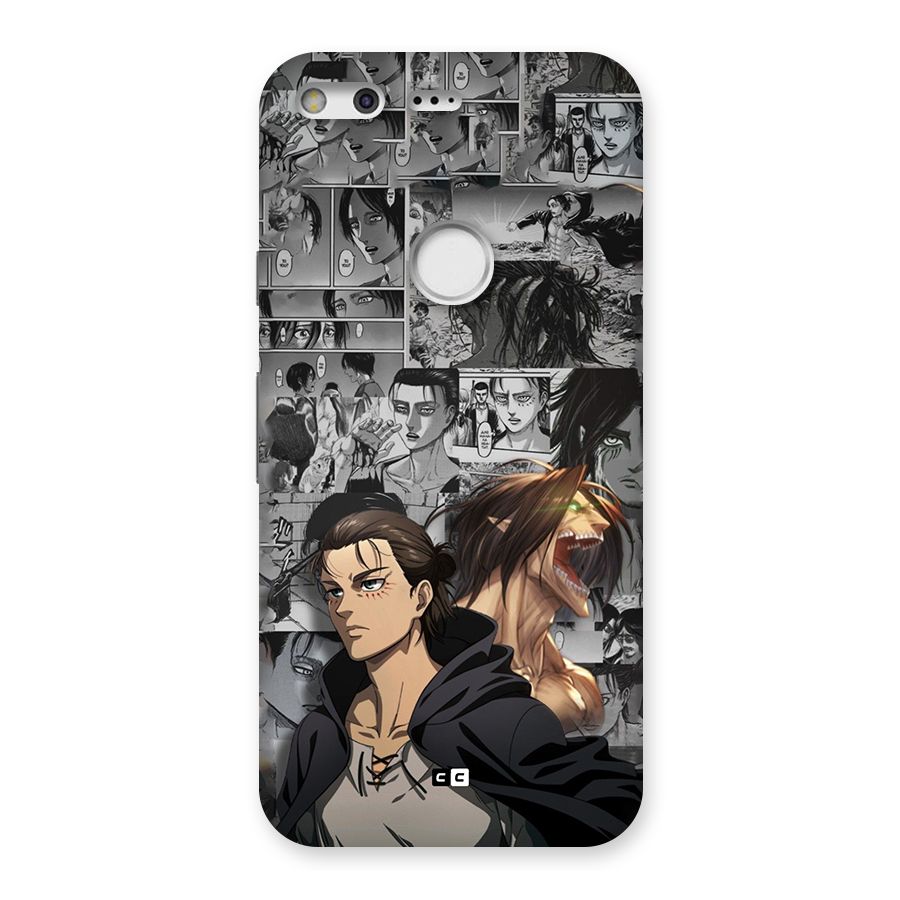 Eren Yeager Manga Back Case for Google Pixel