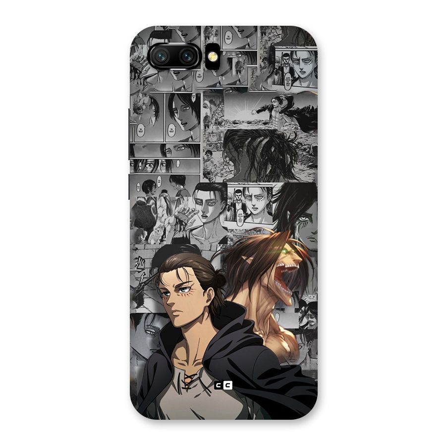 Eren Yeager Manga Back Case for Honor 10