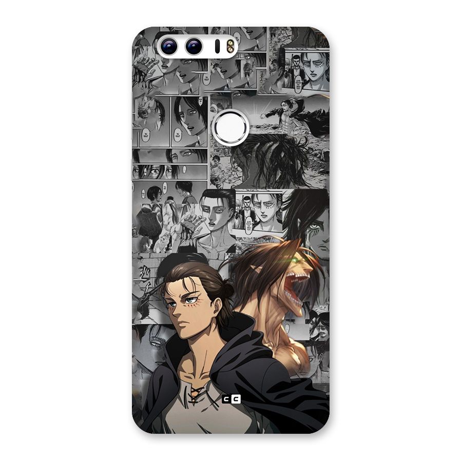 Eren Yeager Manga Back Case for Honor 8