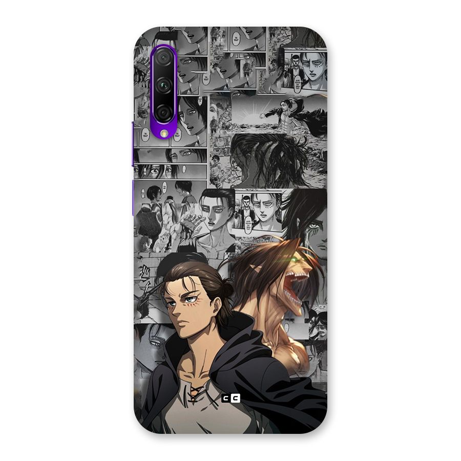 Eren Yeager Manga Back Case for Honor 9X Pro