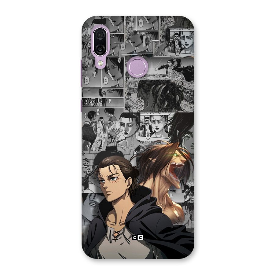 Eren Yeager Manga Back Case for Honor Play