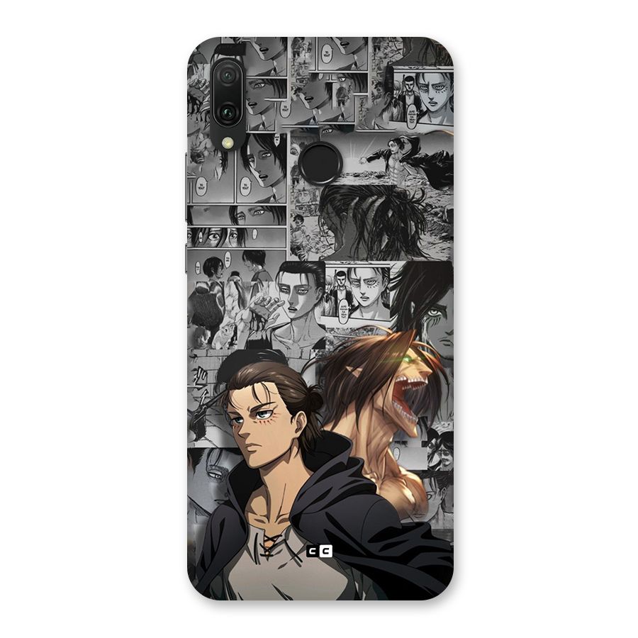Eren Yeager Manga Back Case for Huawei Y9 (2019)