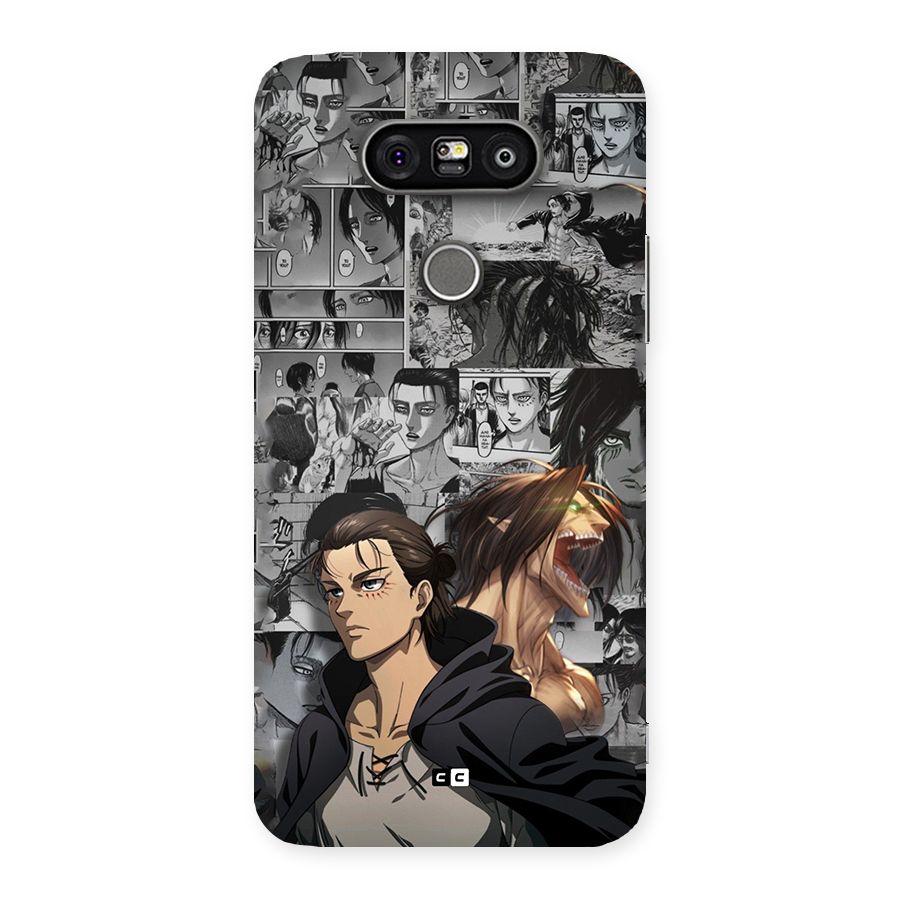 Eren Yeager Manga Back Case for LG G5