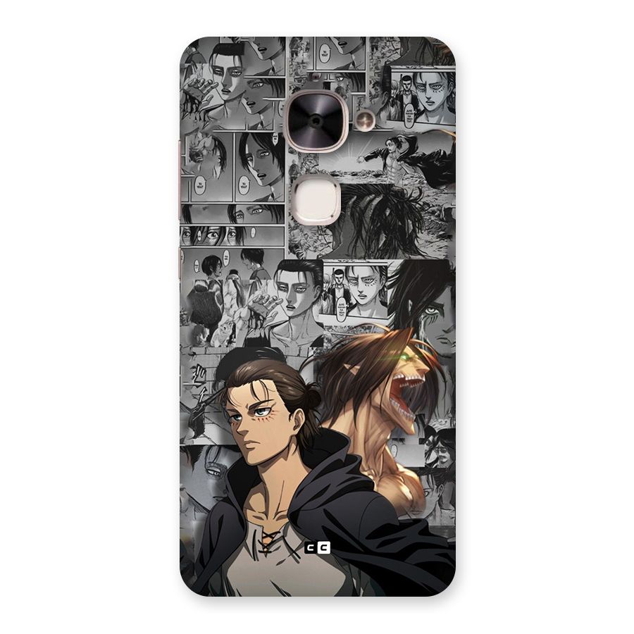 Eren Yeager Manga Back Case for Le 2