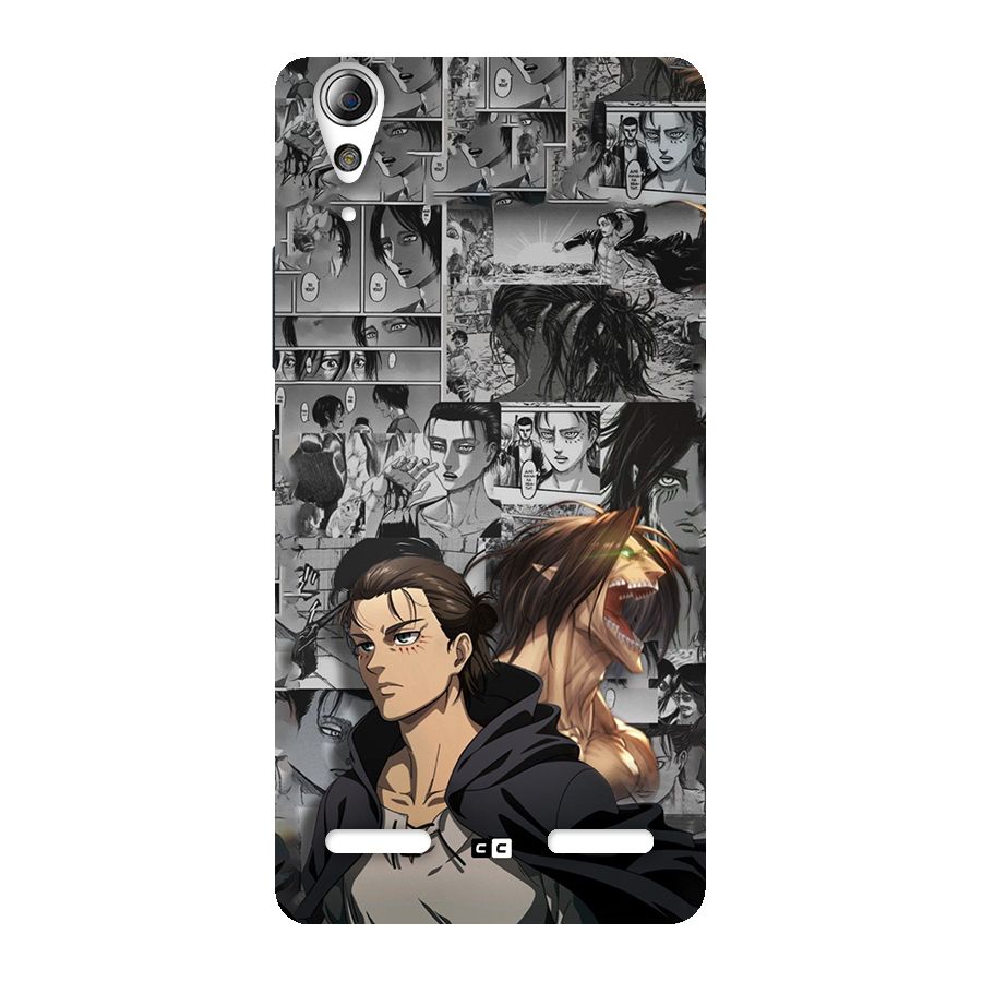 Eren Yeager Manga Back Case for Lenovo A6000 Plus