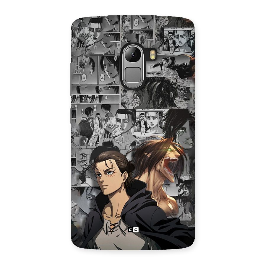 Eren Yeager Manga Back Case for Lenovo K4 Note