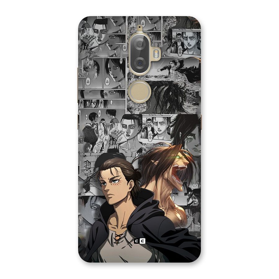 Eren Yeager Manga Back Case for Lenovo K8 Plus