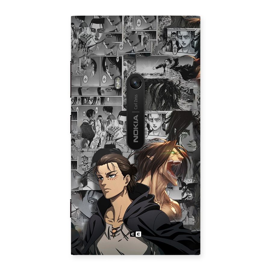 Eren Yeager Manga Back Case for Lumia 920