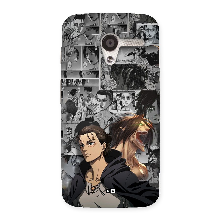 Eren Yeager Manga Back Case for Moto X