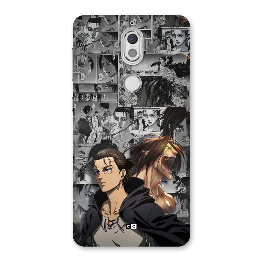Eren Yeager Manga Back Case for Nokia 7