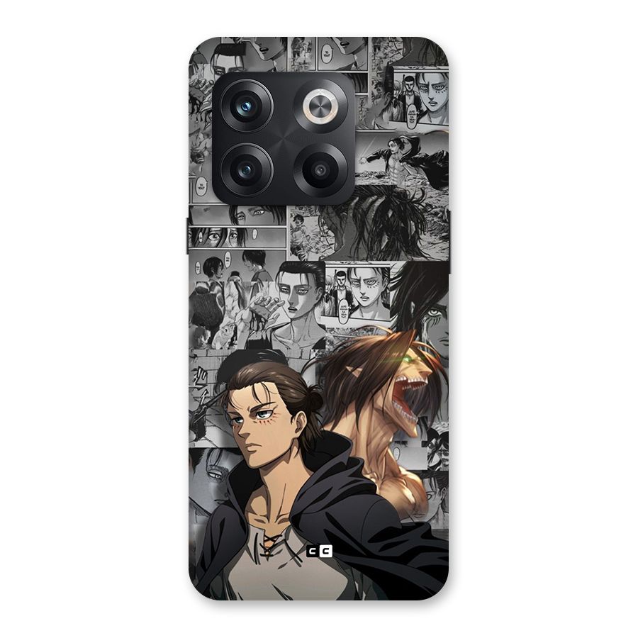 Eren Yeager Manga Back Case for OnePlus 10T