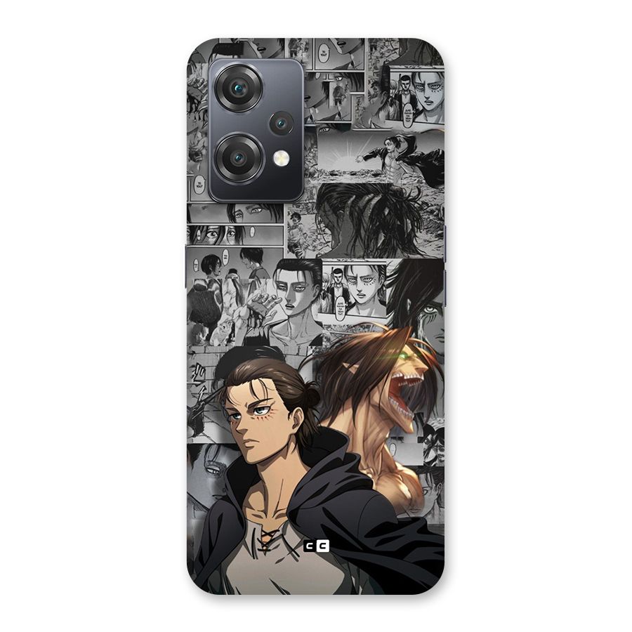 Eren Yeager Manga Back Case for OnePlus Nord CE 2 Lite 5G