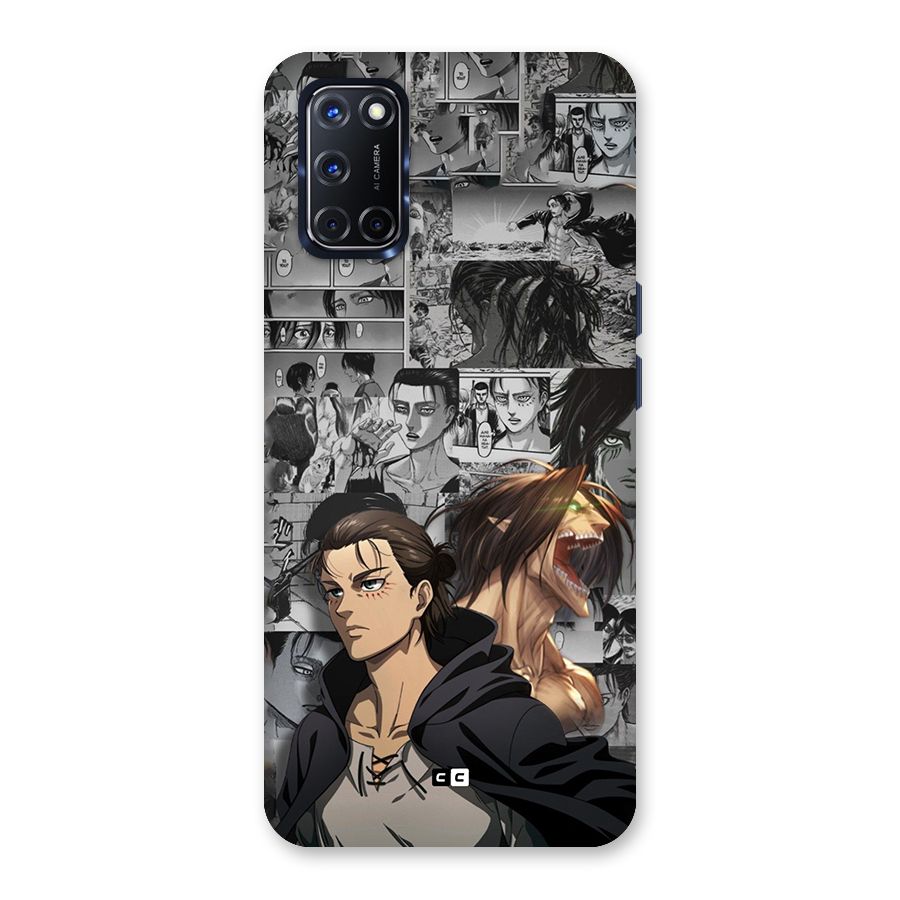 Eren Yeager Manga Back Case for Oppo A52