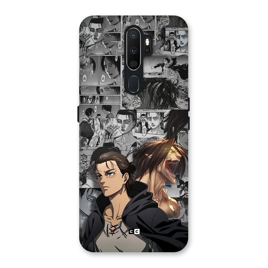 Eren Yeager Manga Back Case for Oppo A5 (2020)