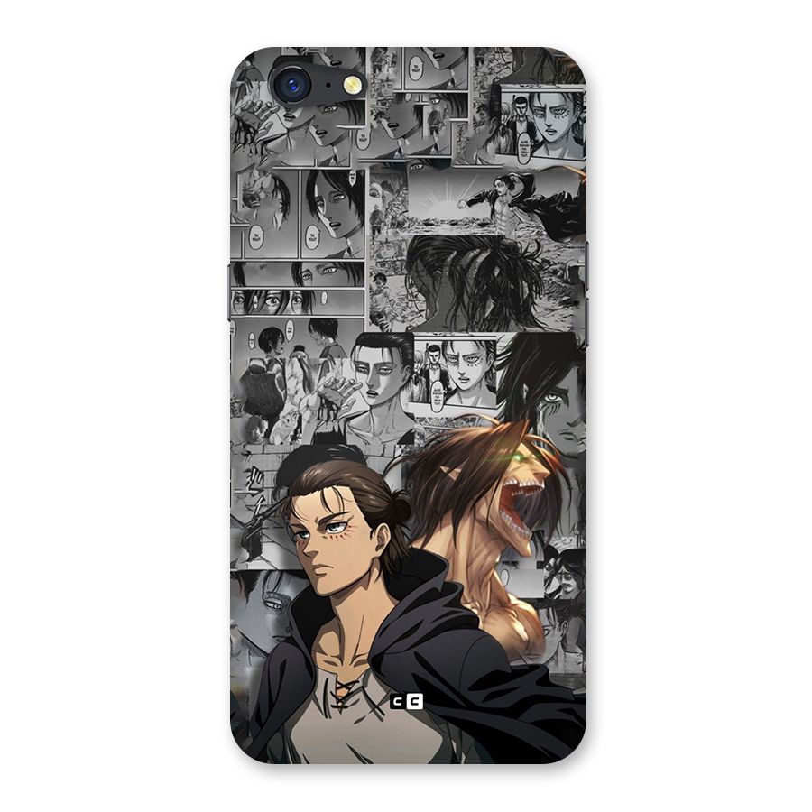 Eren Yeager Manga Back Case for Oppo A71