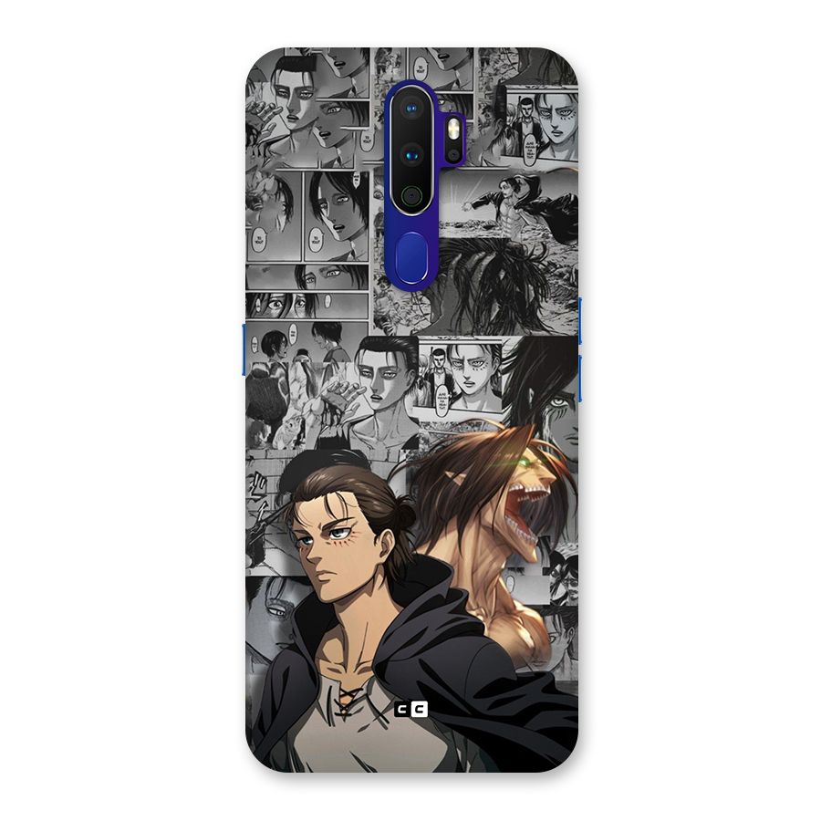 Eren Yeager Manga Back Case for Oppo A9 (2020)