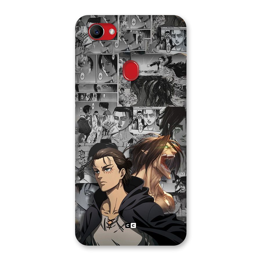 Eren Yeager Manga Back Case for Oppo F7