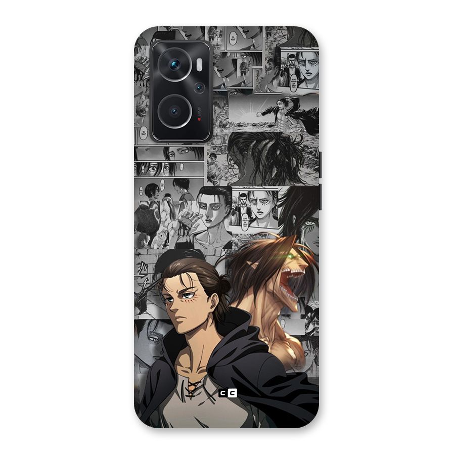 Eren Yeager Manga Back Case for Oppo K10 4G