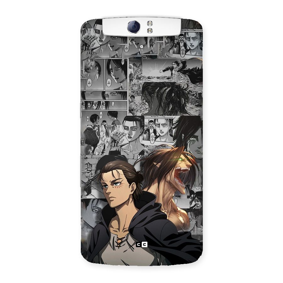 Eren Yeager Manga Back Case for Oppo N1