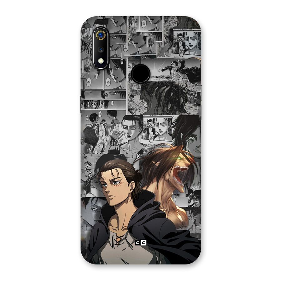 Eren Yeager Manga Back Case for Realme 3