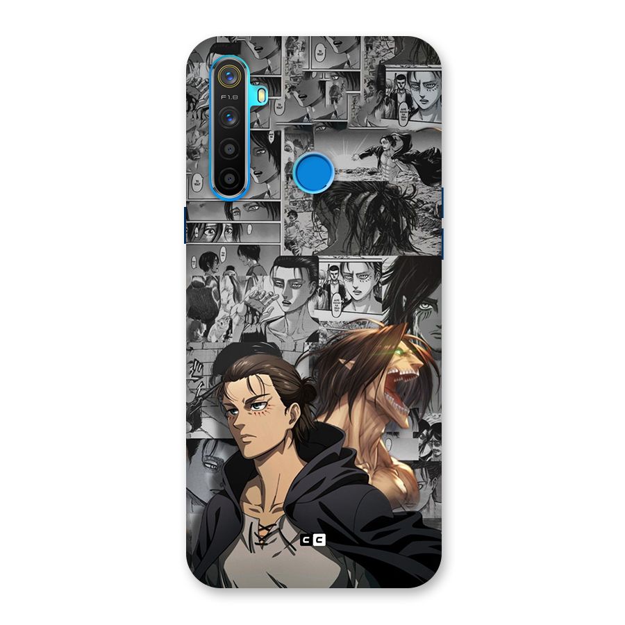 Eren Yeager Manga Back Case for Realme 5