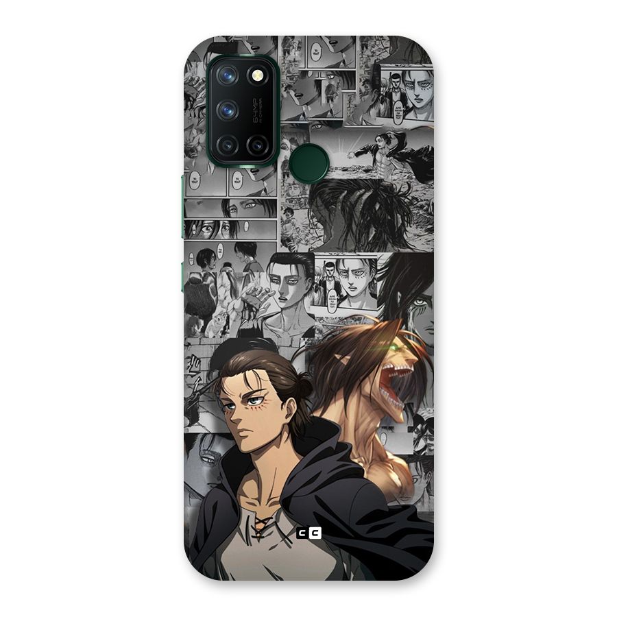 Eren Yeager Manga Back Case for Realme 7i