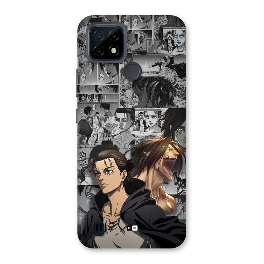 Eren Yeager Manga Back Case for Realme C21