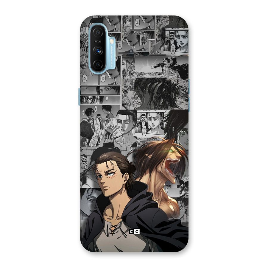 Eren Yeager Manga Back Case for Realme Narzo 20A
