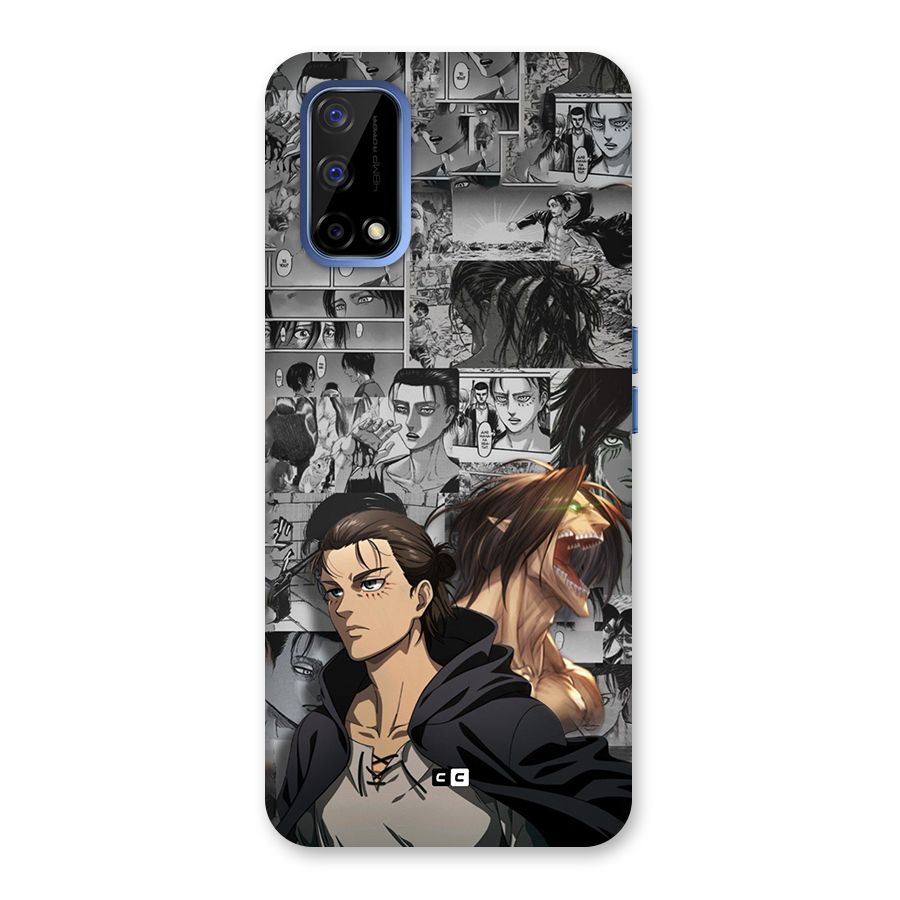 Eren Yeager Manga Back Case for Realme Narzo 30 Pro