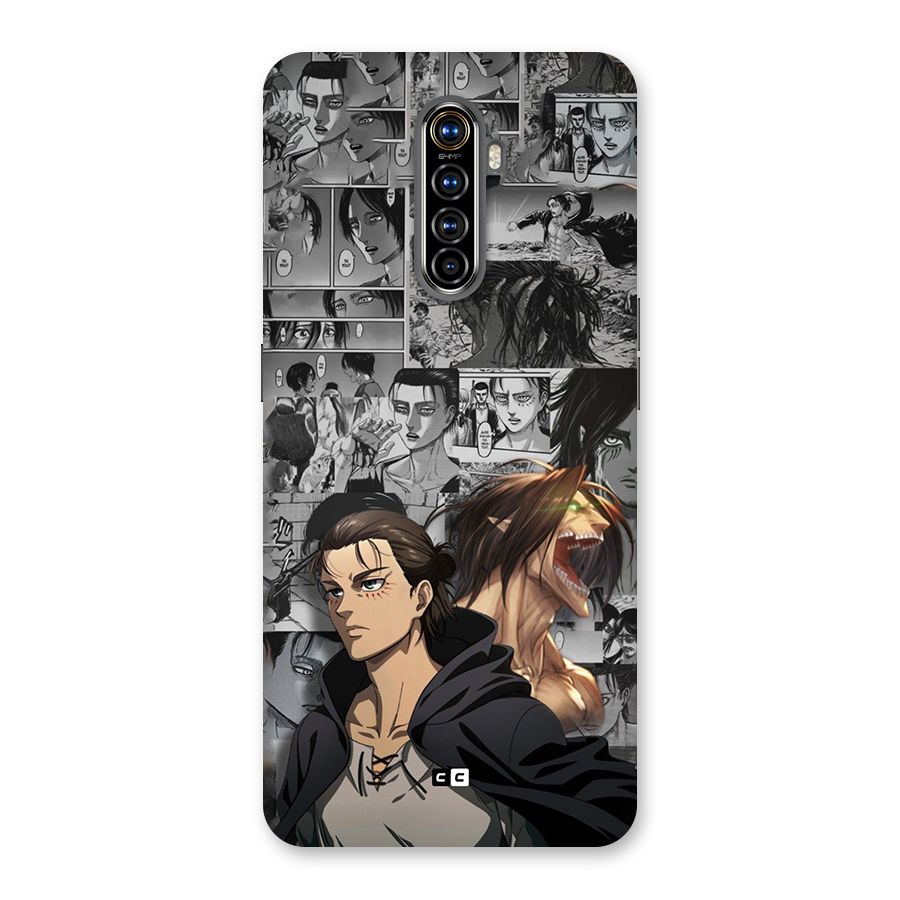 Eren Yeager Manga Back Case for Realme X2 Pro