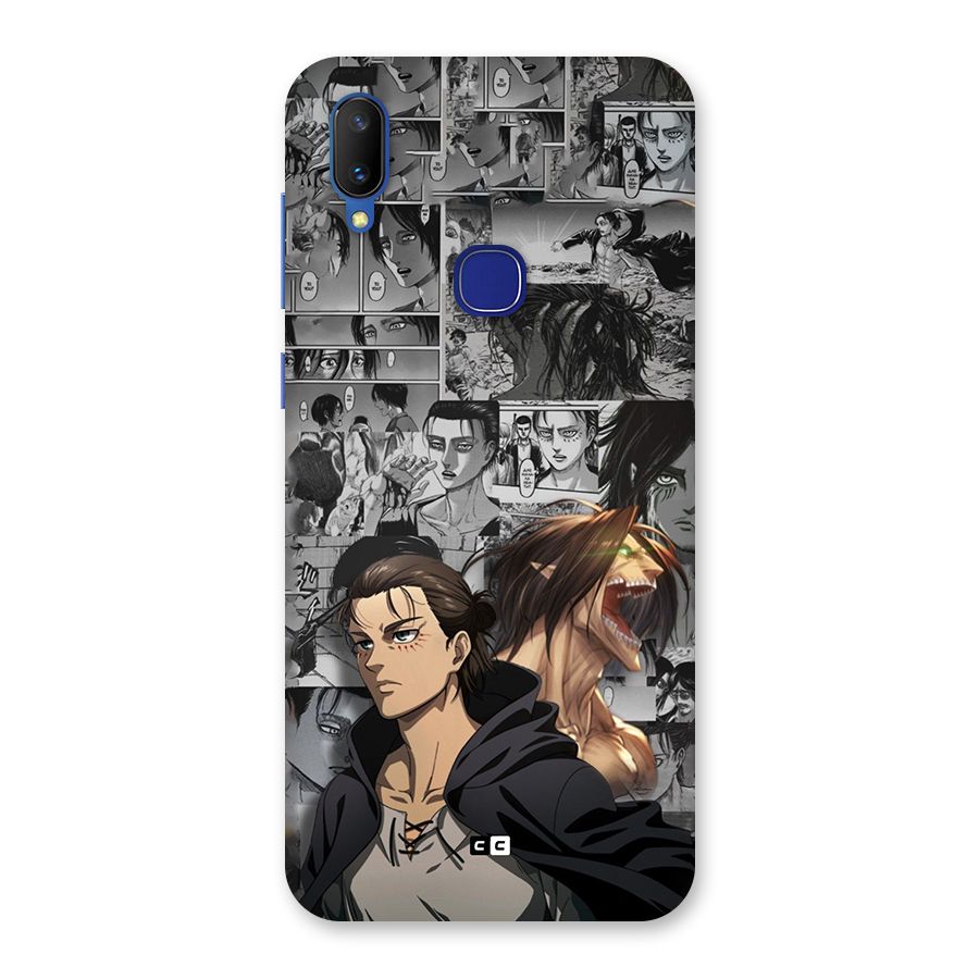 Eren Yeager Manga Back Case for Vivo V11