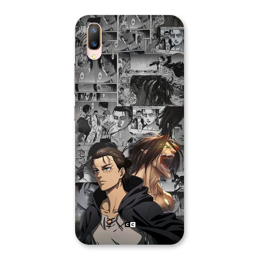 Eren Yeager Manga Back Case for Vivo V11 Pro