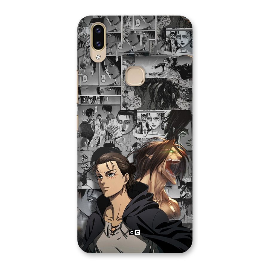 Eren Yeager Manga Back Case for Vivo V9 Youth