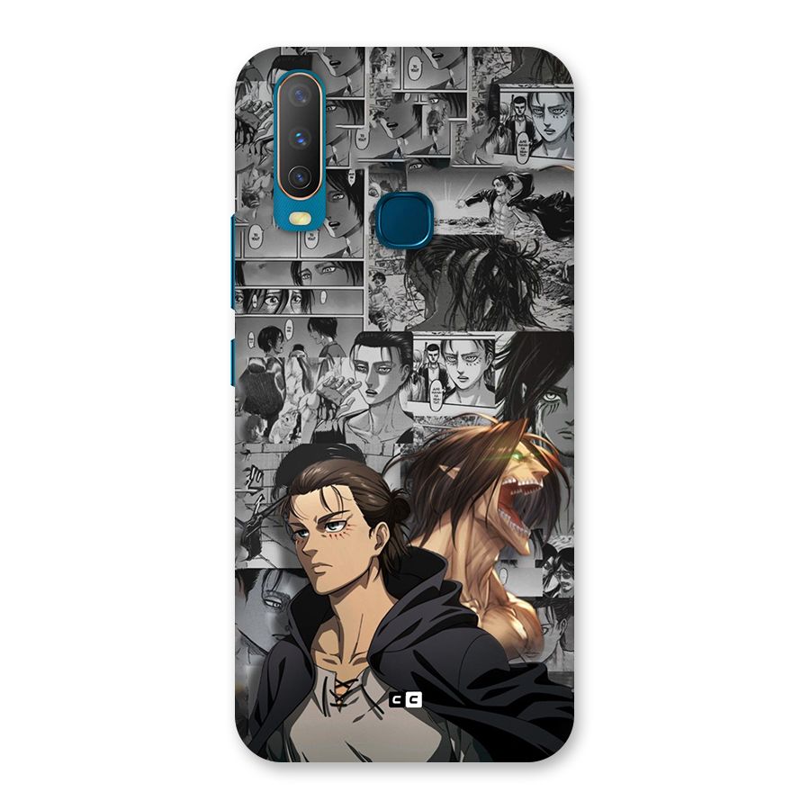 Eren Yeager Manga Back Case for Vivo Y11