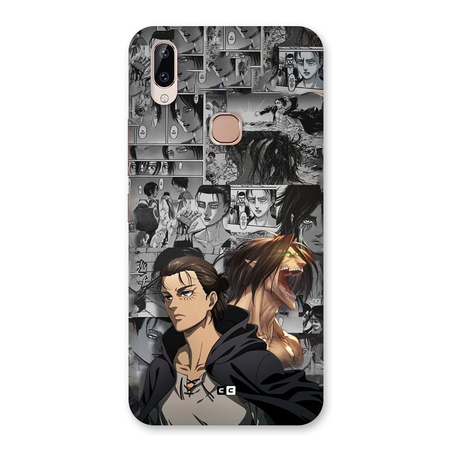Eren Yeager Manga Back Case for Vivo Y83 Pro