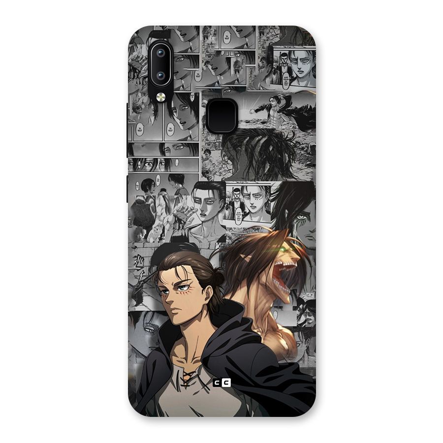 Eren Yeager Manga Back Case for Vivo Y93
