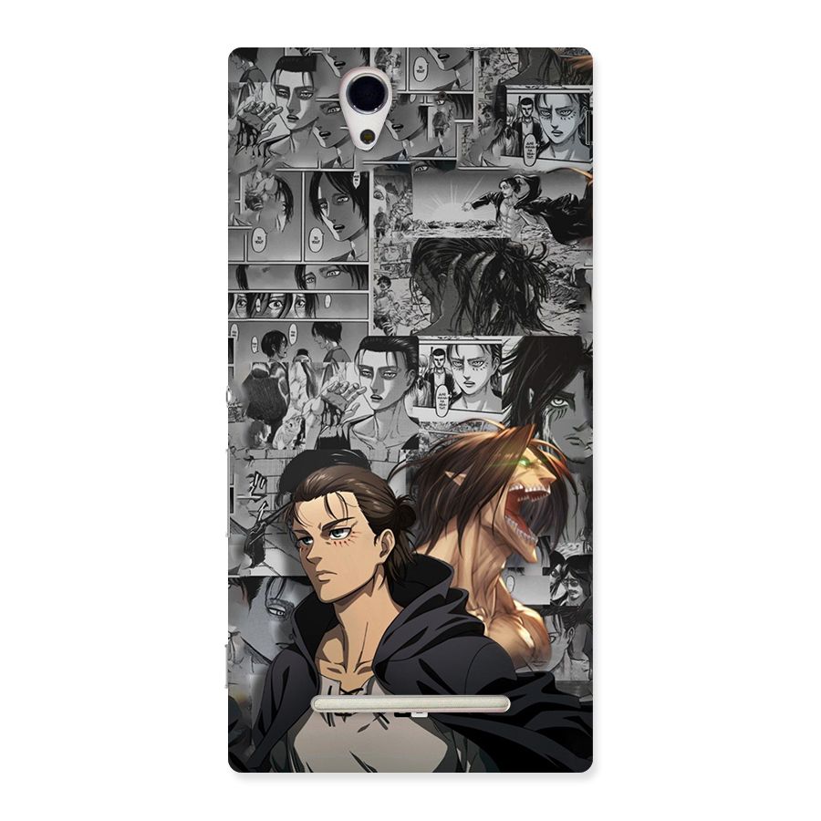 Eren Yeager Manga Back Case for Xperia C3