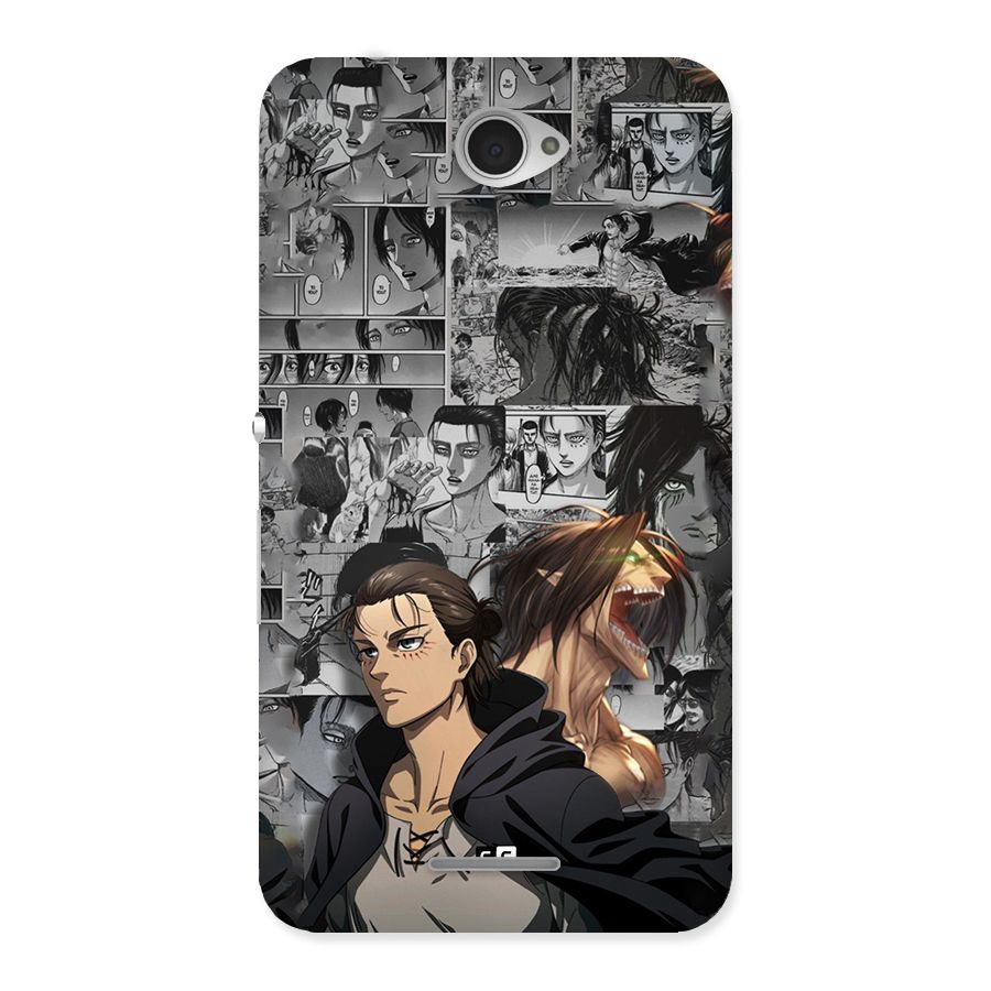 Eren Yeager Manga Back Case for Xperia E4