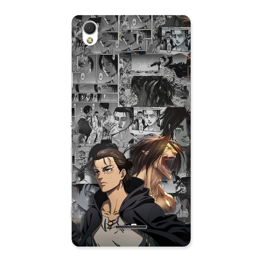Eren Yeager Manga Back Case for Xperia T3