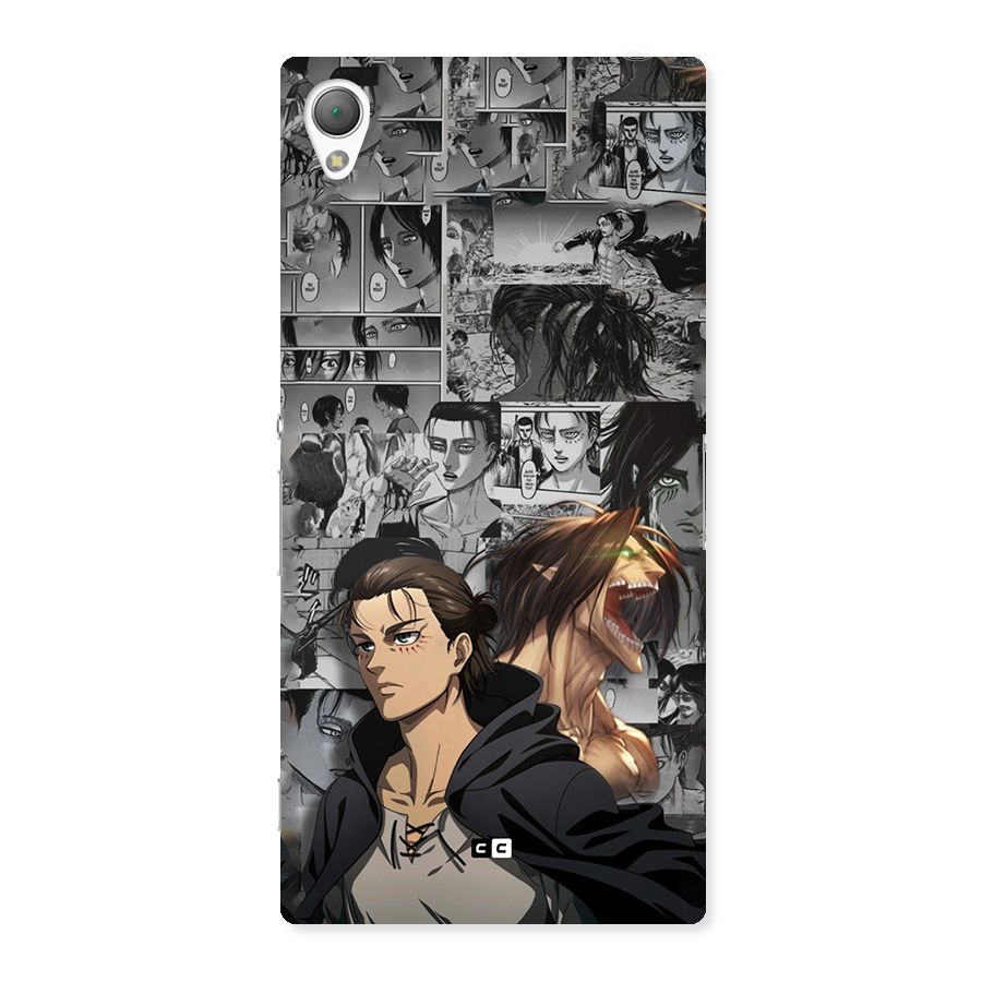Eren Yeager Manga Back Case for Xperia Z3