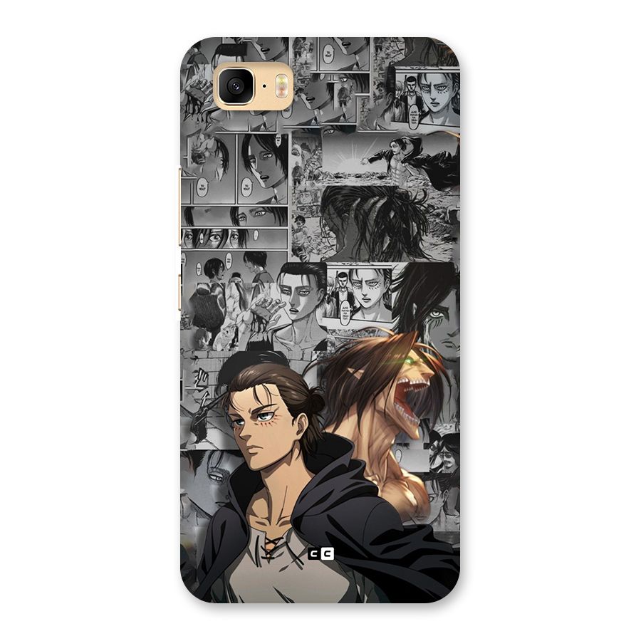 Eren Yeager Manga Back Case for Zenfone 3s Max
