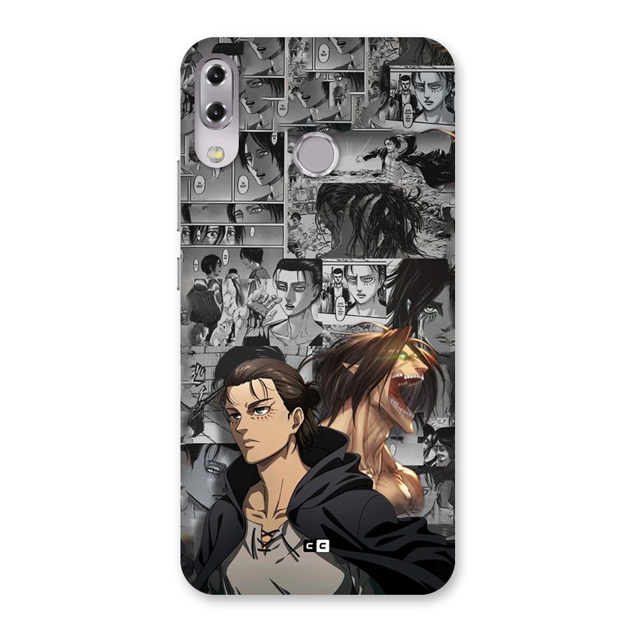 Eren Yeager Manga Back Case for Zenfone 5Z