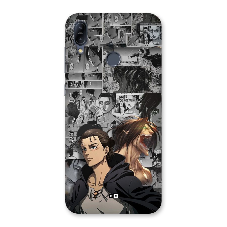 Eren Yeager Manga Back Case for Zenfone Max M2