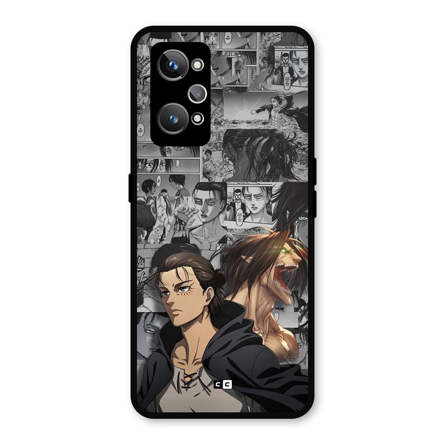 Eren Yeager Manga Metal Back Case for Realme GT Neo 3T
