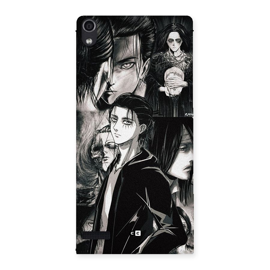 Eren Yeager Titan Back Case for Ascend P6