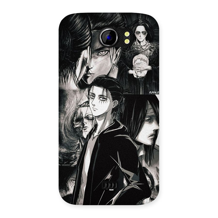 Eren Yeager Titan Back Case for Canvas 2 A110