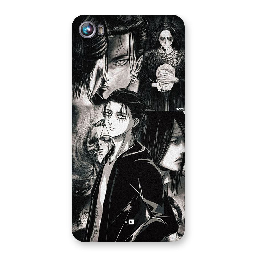 Eren Yeager Titan Back Case for Canvas Fire 4 (A107)