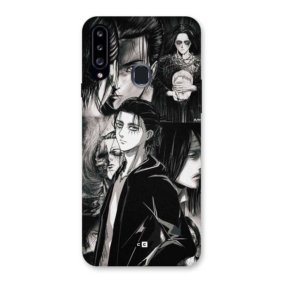 Eren Yeager Titan Back Case for Galaxy A20s